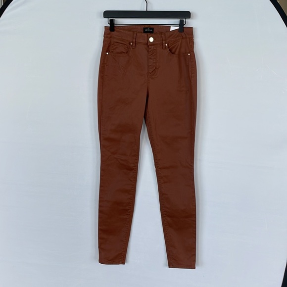 NWT WHBM Highrise Coated Skinny Jeans Size 2R - Picture 13 of 16